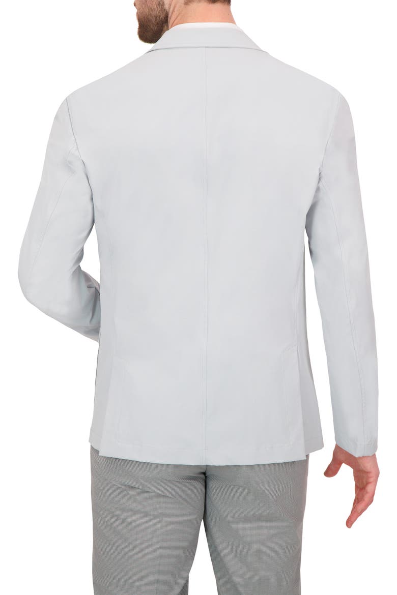 Packable Woven Tech Jacket, Alternate, color, LIGHT GREY