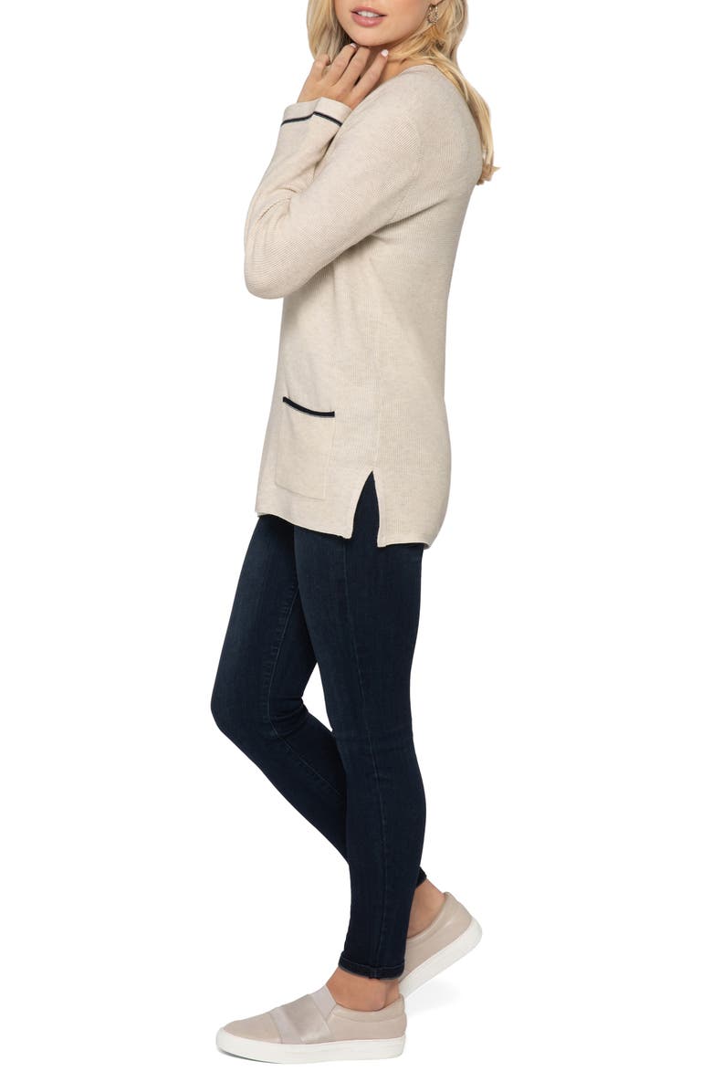 NIC+ZOE V-Neck Sweater, Alternate, color, 