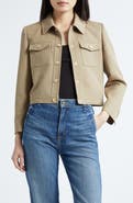 Nili Lotan Edna Crop Virgin Wool Jacket