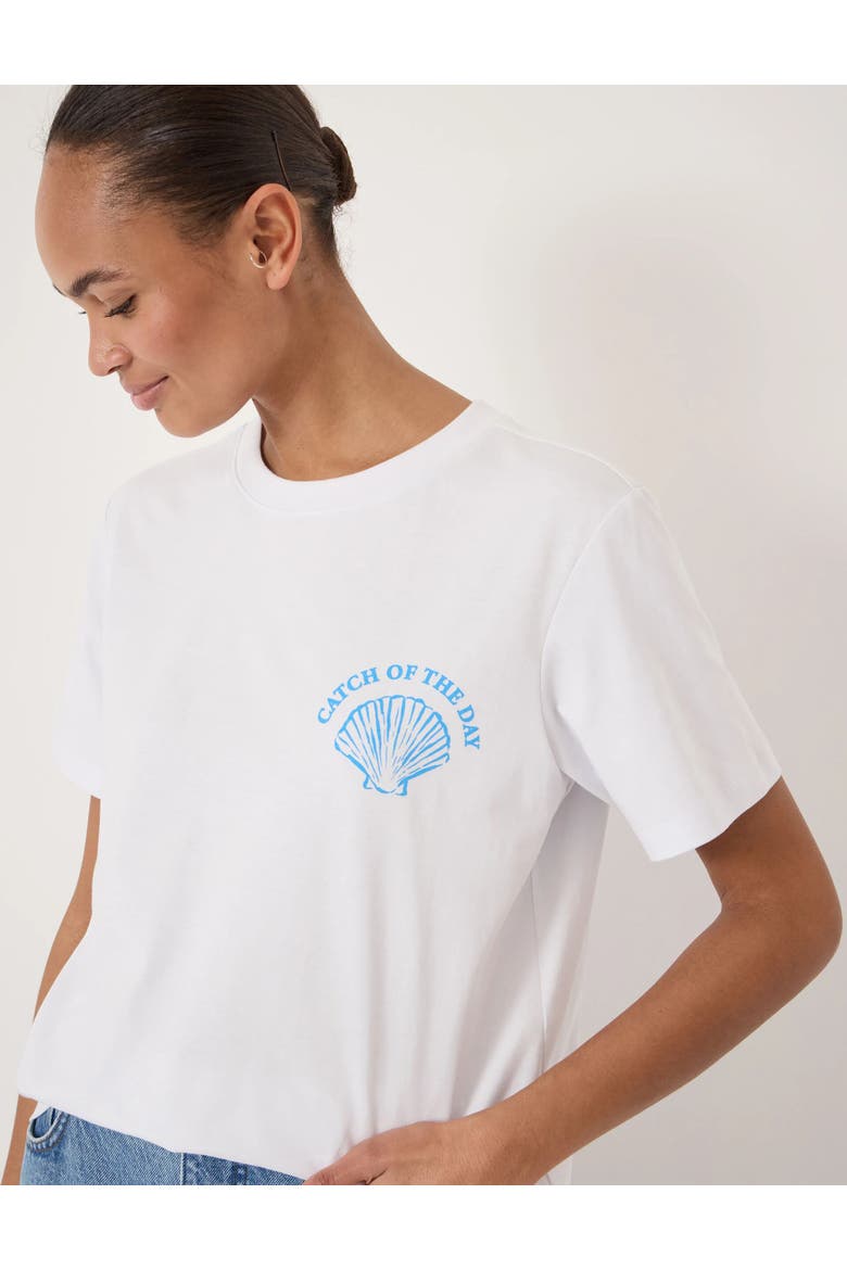 Catch Of The Day Graphic T-Shirt, Alternate, color, White