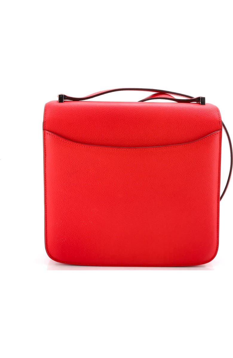 Pre-Owned Hermes 2002 Shoulder Bag Evercolor 20, Alternate, color, Rouge De Coeur