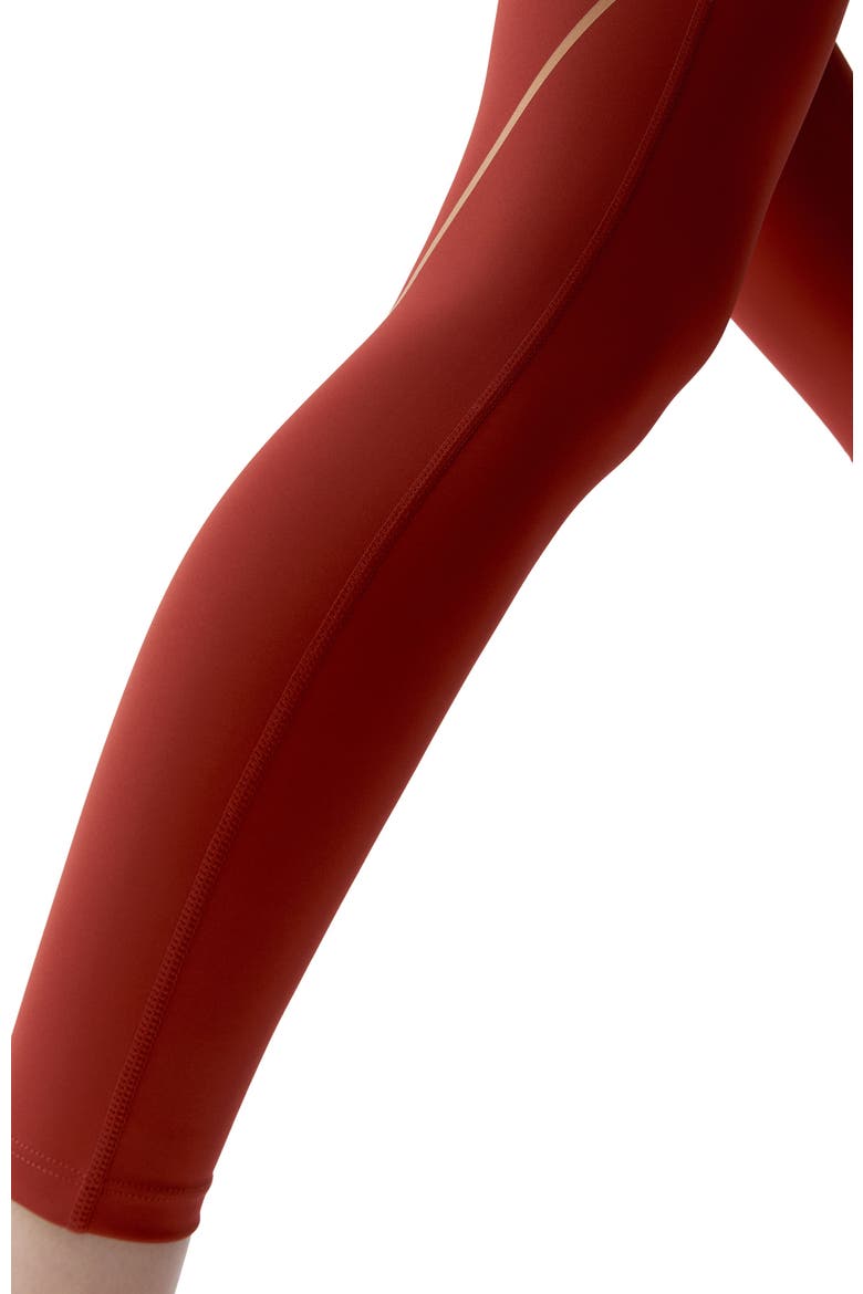 Brone Performance Full-Length Sports Legging, Alternate, color, Sunset