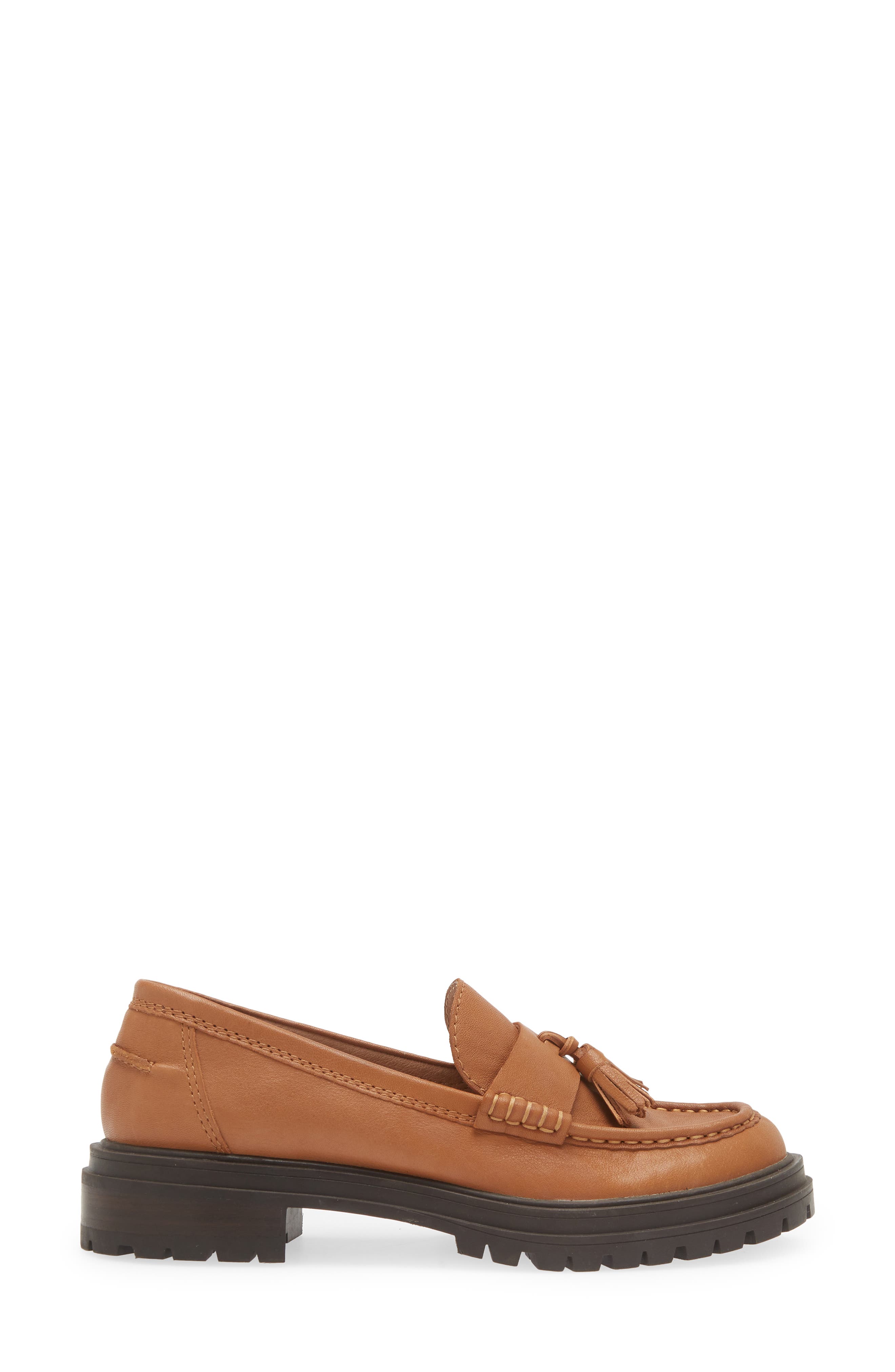 Madewell The Bradley Tassel Lugsole Loafer, Alternate, color, 