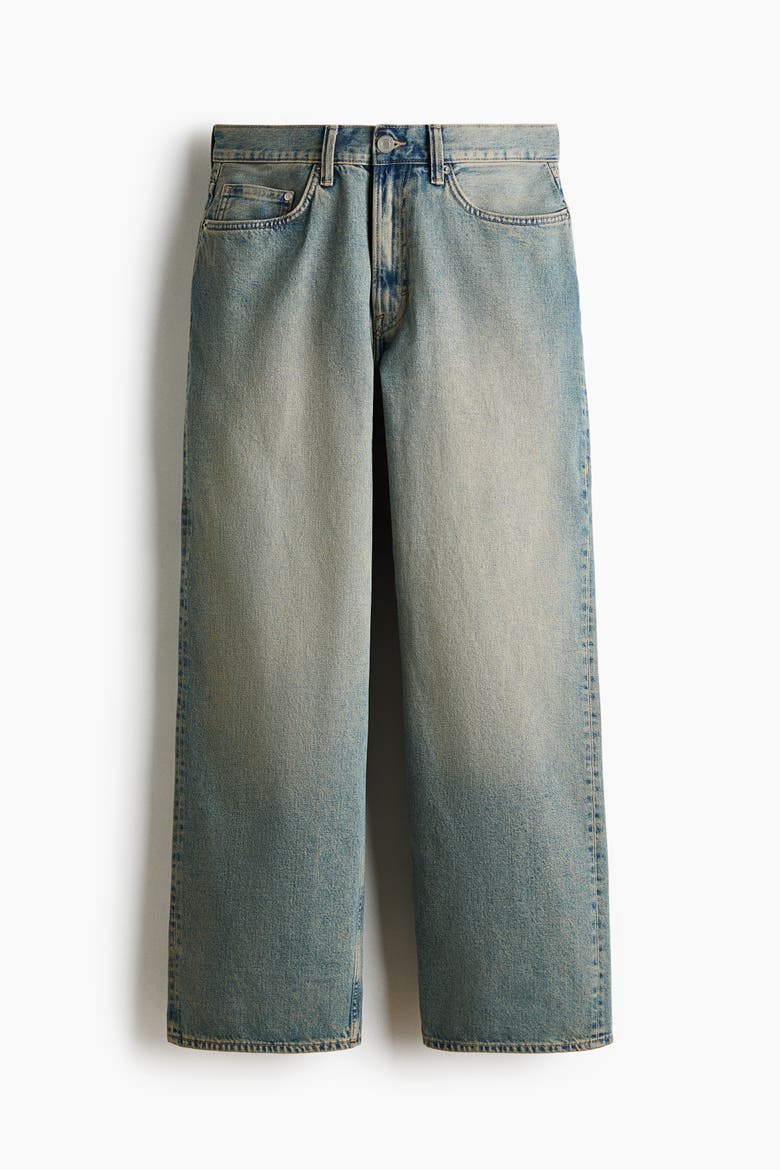 Baggy Jeans, Main, color, Washed denim blue