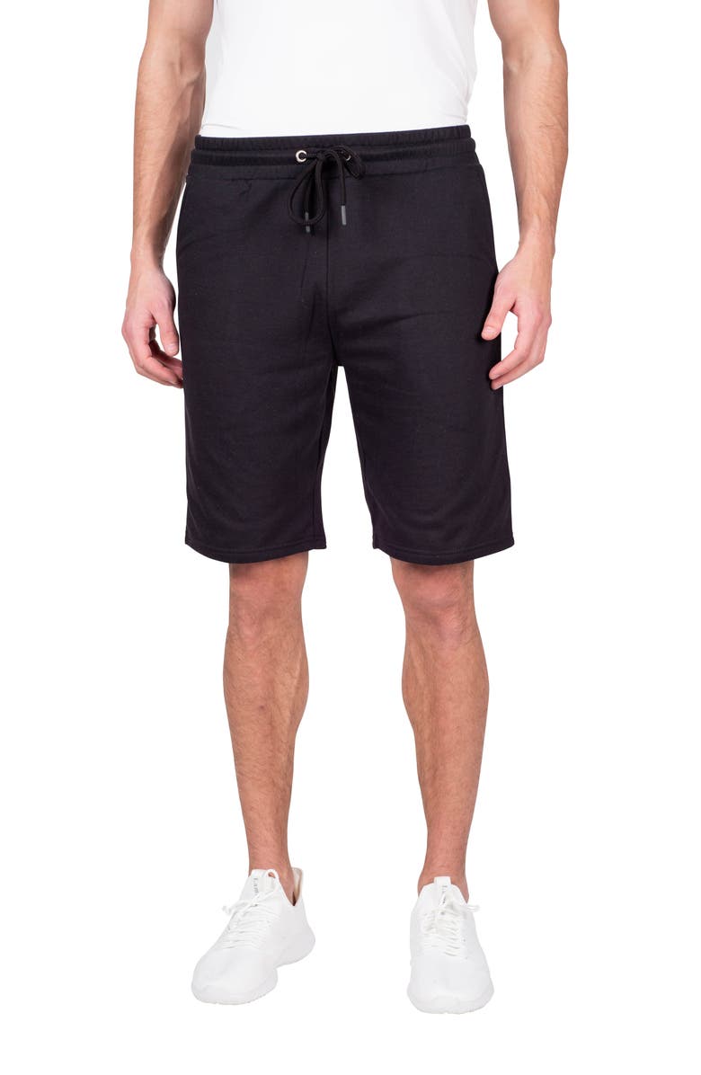 LOUNGEHERO Drawstring Fleece Lounge Shorts - Pack of 2, Alternate, color, 