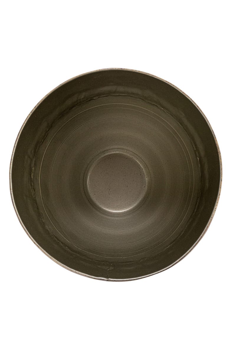 Storied Home Various Round Metal Planters with Distressed Finish, Pewter, Set of 3, Alternate, color, Grey