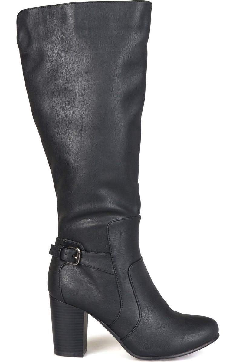 Journee Collection JOURNEE Carver Heeled Tall Boot, Alternate, color,