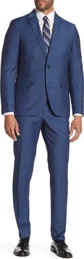 SAVILE ROW CO Brixton Extra Trim Fit Suit