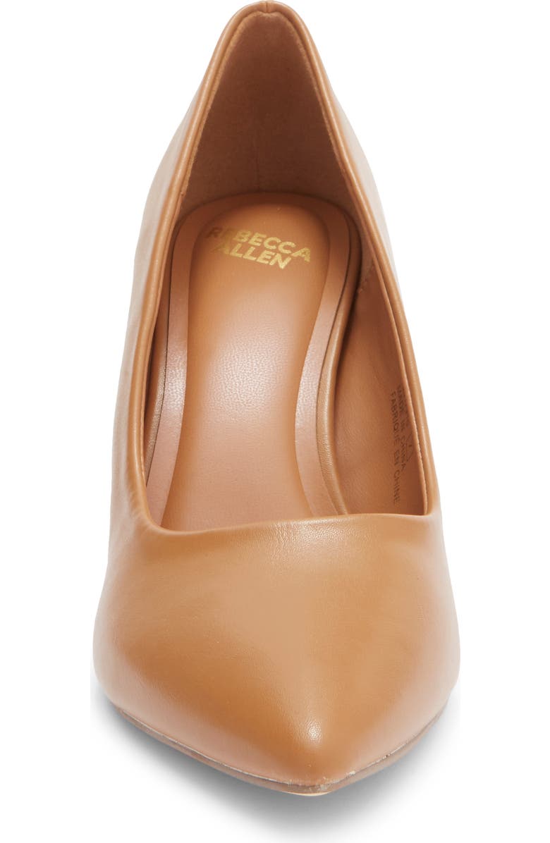 Rebecca Allen Pointed Toe Pump, Alternate, color, Light Brown