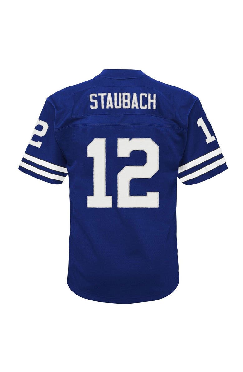 Mitchell & Ness Youth Mitchell & Ness Roger Staubach Navy Dallas Cowboys Retired Player Legacy Jersey, Alternate, color, Navy