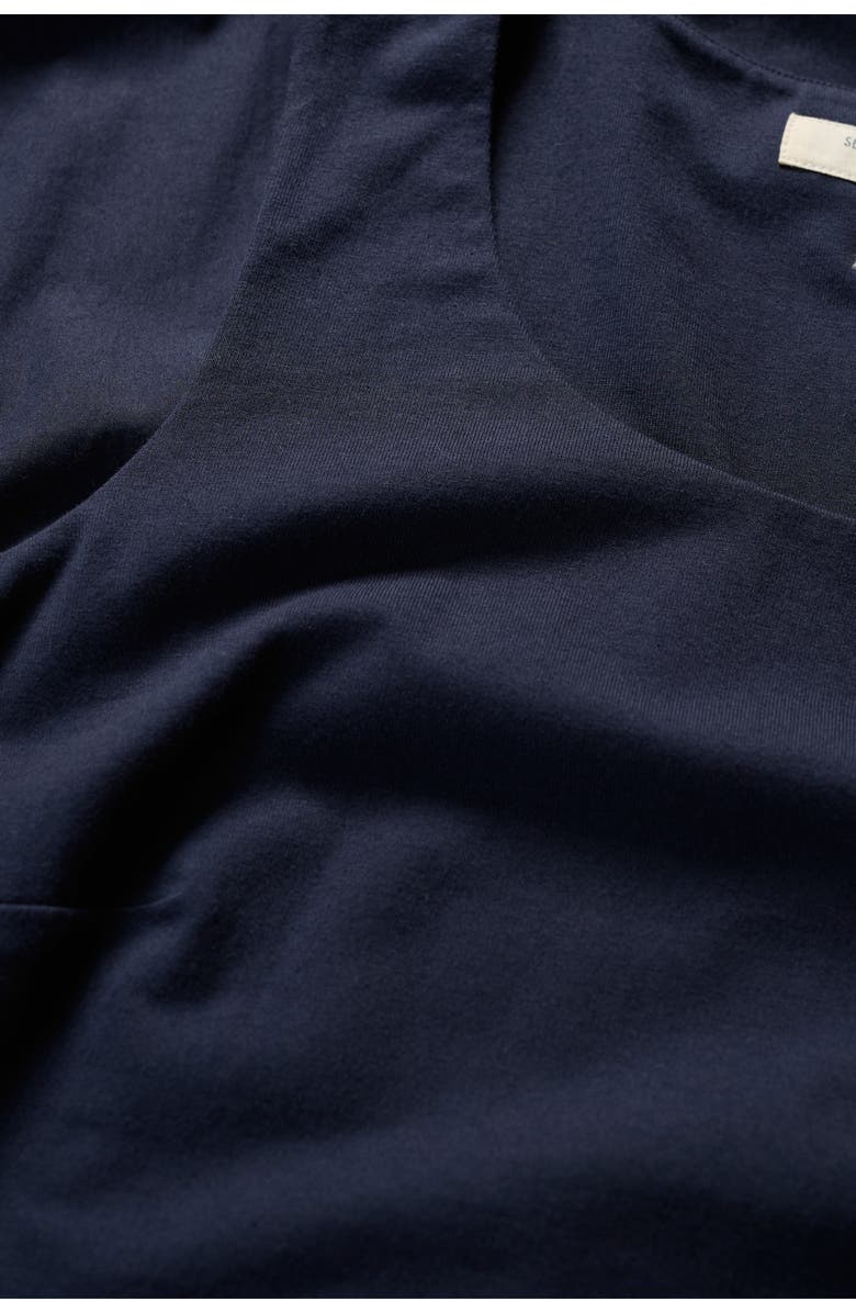 Seasalt Cornwall Madder Sleeveless Drop Waist Dress, Alternate, color, Maritime