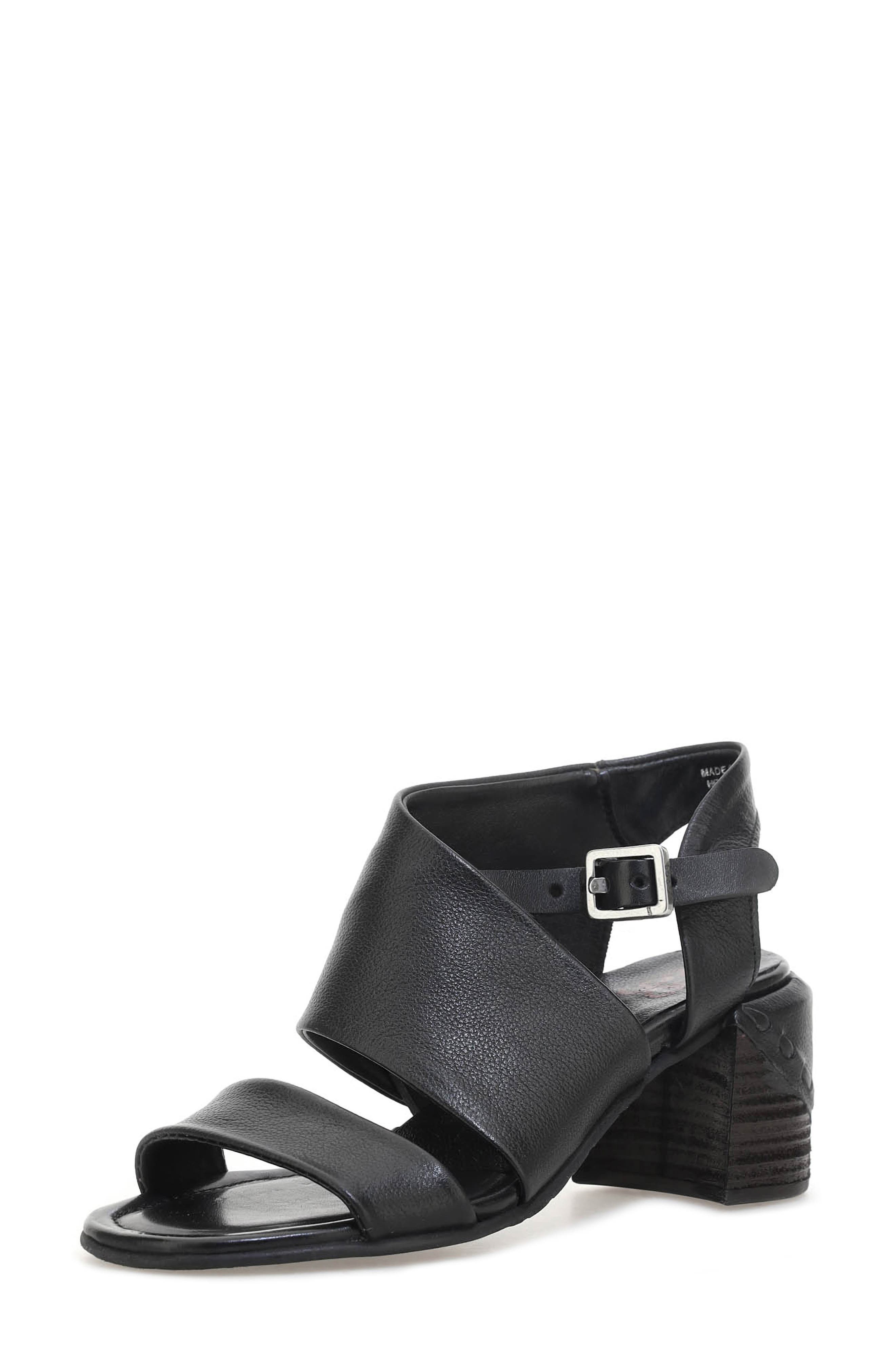A.S.98 Marty Open Toe Bootie, Main, color, Black