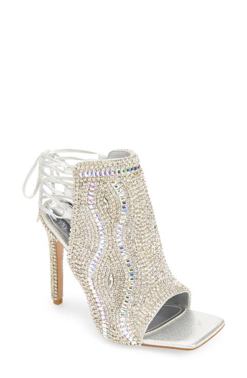 Delanie Open Toe Bootie (Women)