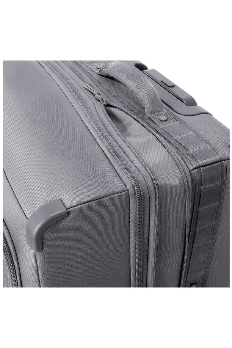Sydney Checked Rolling Luggage, Alternate, color, ASH GREY