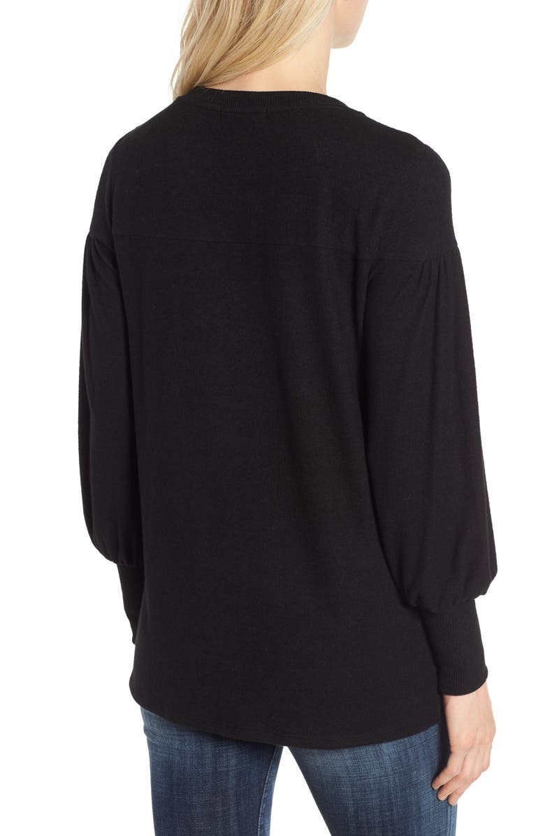 GIBSONLOOK Gibson Cozy Blouson Pullover, Alternate, color, 