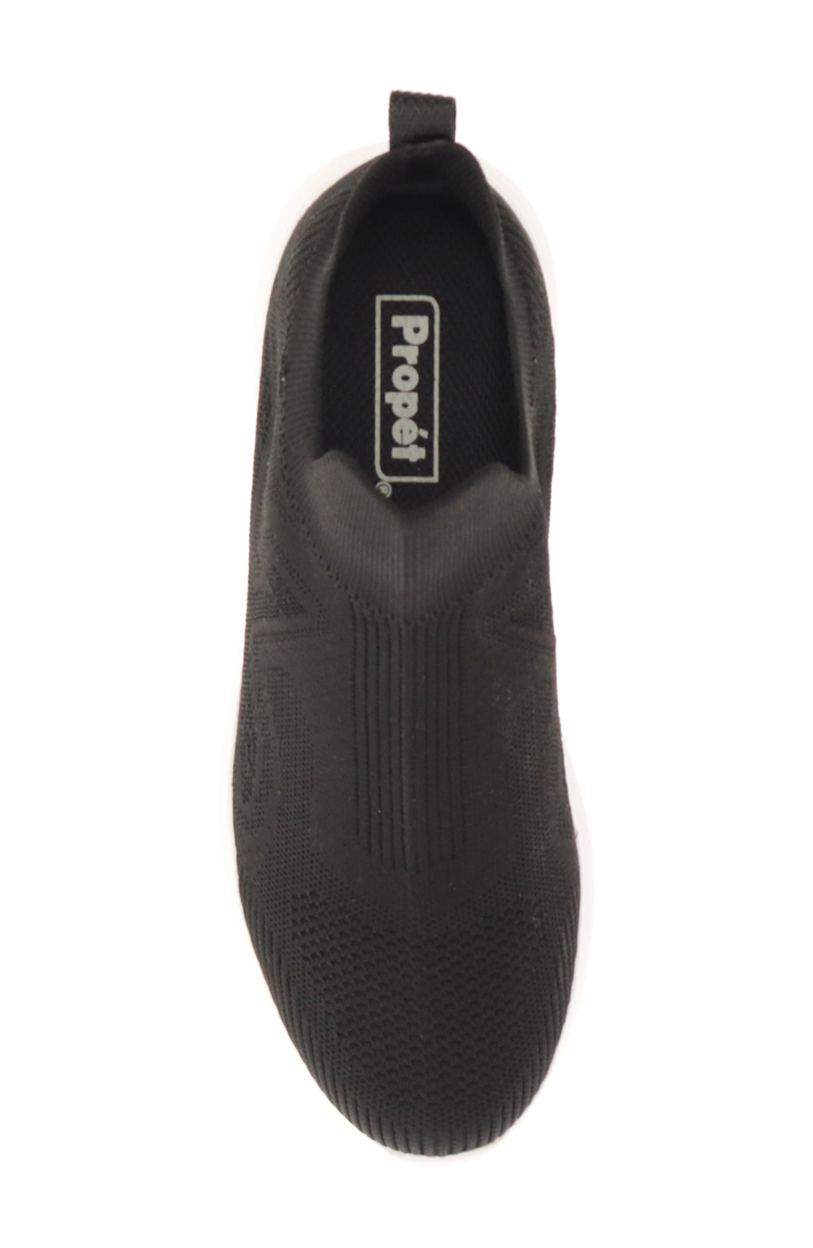 Propét Travelbound Slip-On Sneaker, Alternate, color, Black