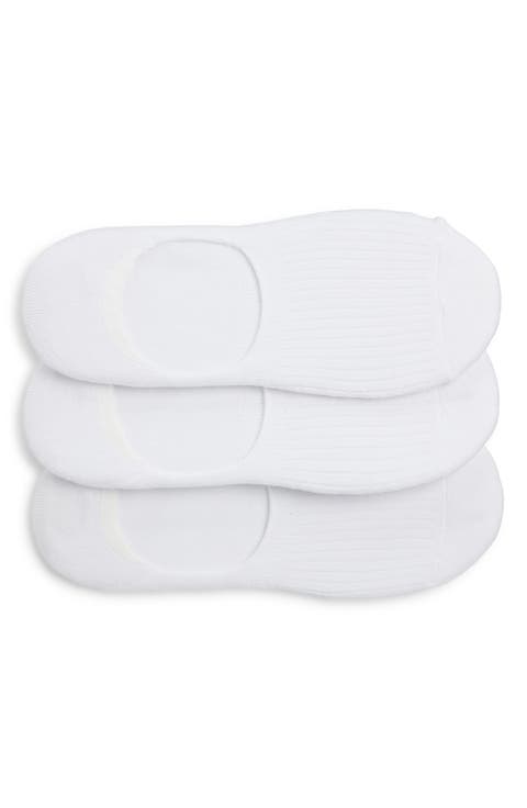 3-Pack Cotton Blend No-Show Liner Socks