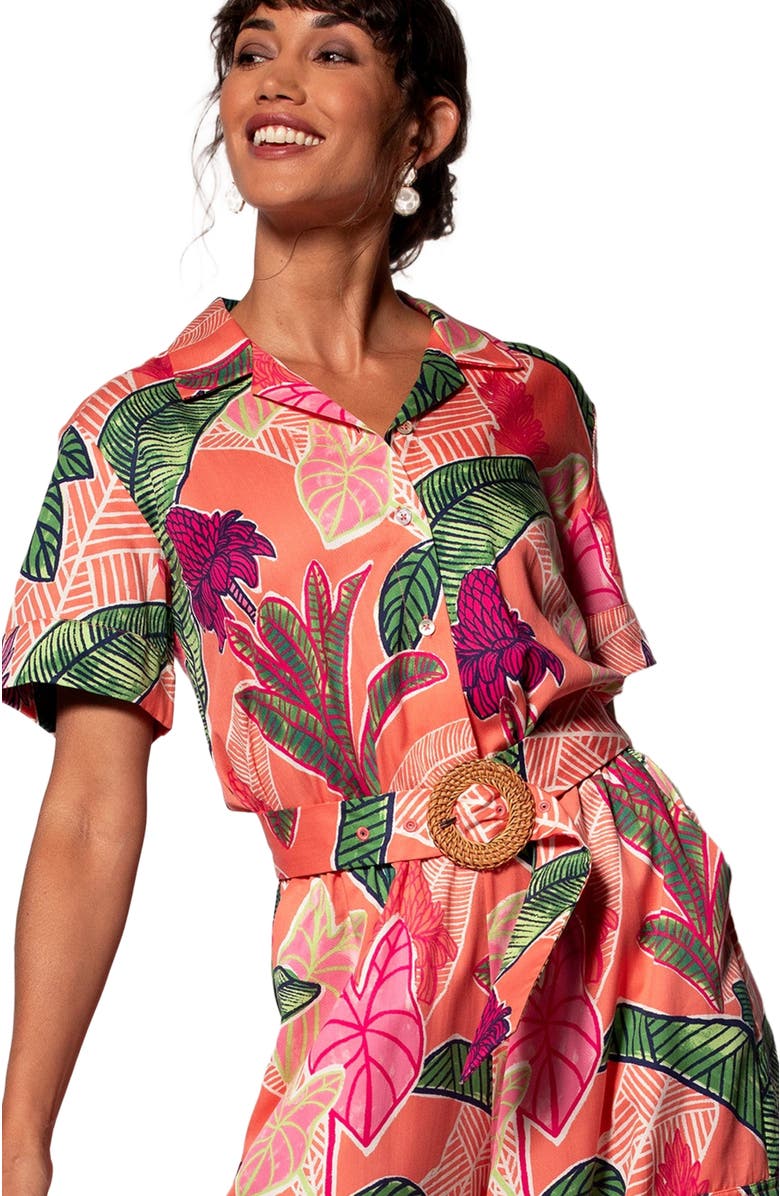 Tori Richard Garden Island Charla Jumpsuit, Alternate, color, 