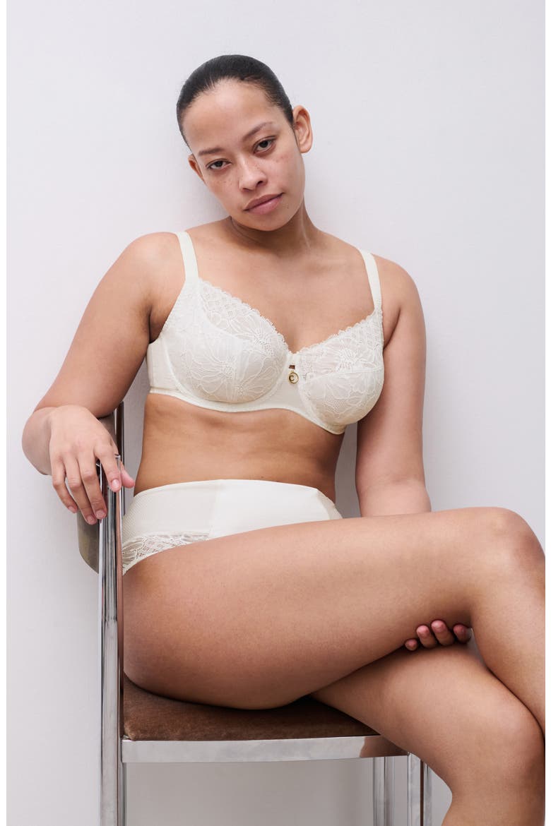 Sublime Full Coverage Underwire Bra, Alternate, color, MILK