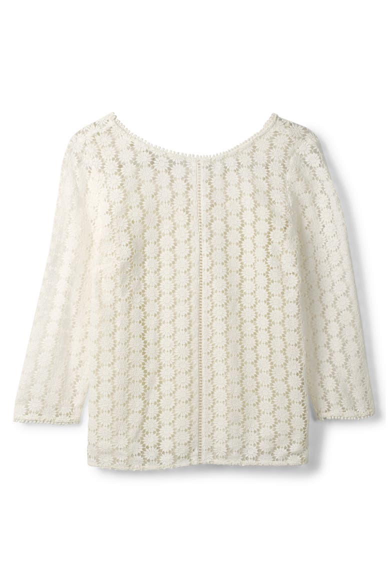 Arabella Lace Top, Alternate, color, IVORY