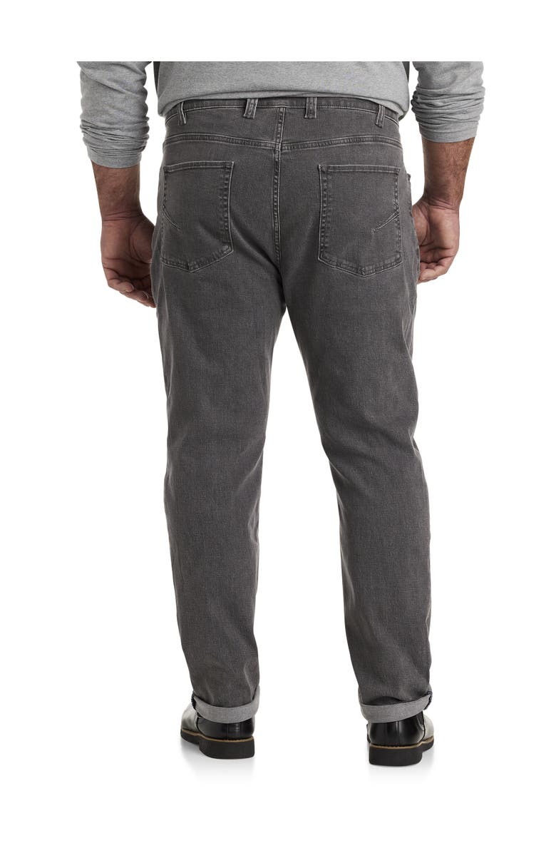 True Nation by DXL Big & Tall Grey Haze Tapered Fit Jeans, Alternate, color, 