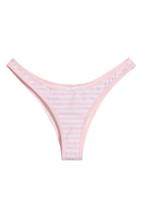 Jayla Stripe Bikini Bottoms
