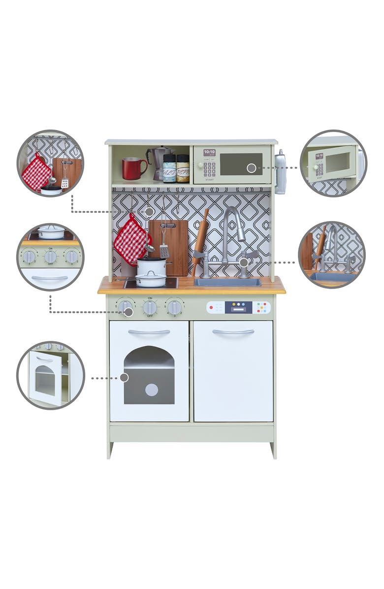 Teamson Kids Little Chef Boston Kitchen Playset, Alternate, color, 