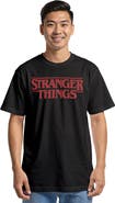 Stranger Things Netflix Men's Bold Logo Short Sleeve Graphic T-Shirt