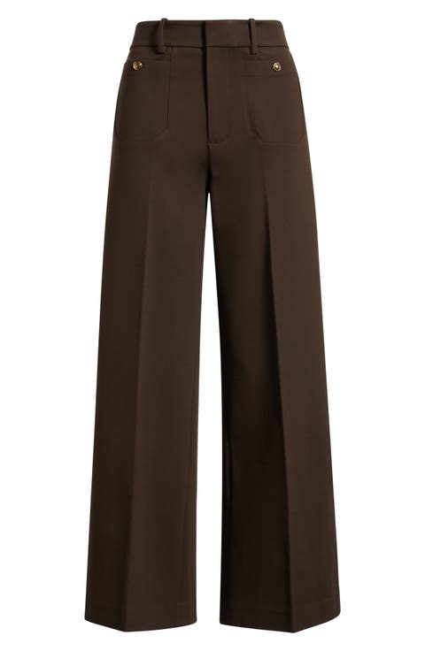 The Pixie Slim Fit Palazzo Pants