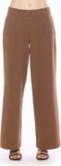 Alexia Admor Quinn Pleated Wide Leg Pants