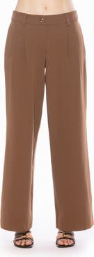 Alexia Admor Quinn Pleated Wide Leg Pants