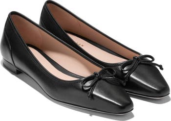 Cole Haan*スクエアトゥ*リボン*バレエシューズ/Chlea Ballet Cole Haan Chlea Pointed Toe Ballet Flat (Women) | Nordstrom