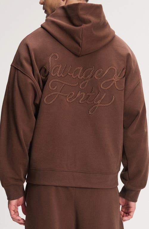 Savage X Fenty Fleece Hoodie In Brown