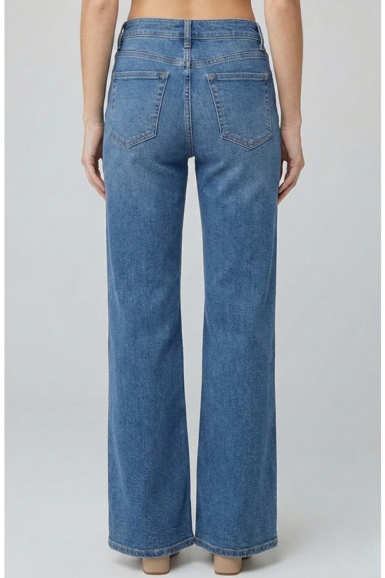 Mini Bootcut Jeans, Alternate, color, MEDIUM INDIGO