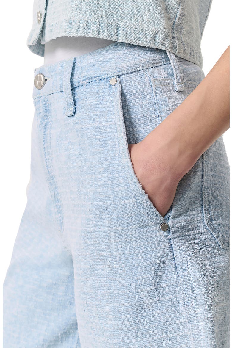 McKenna Denim Shorts, Alternate, color, TWEED