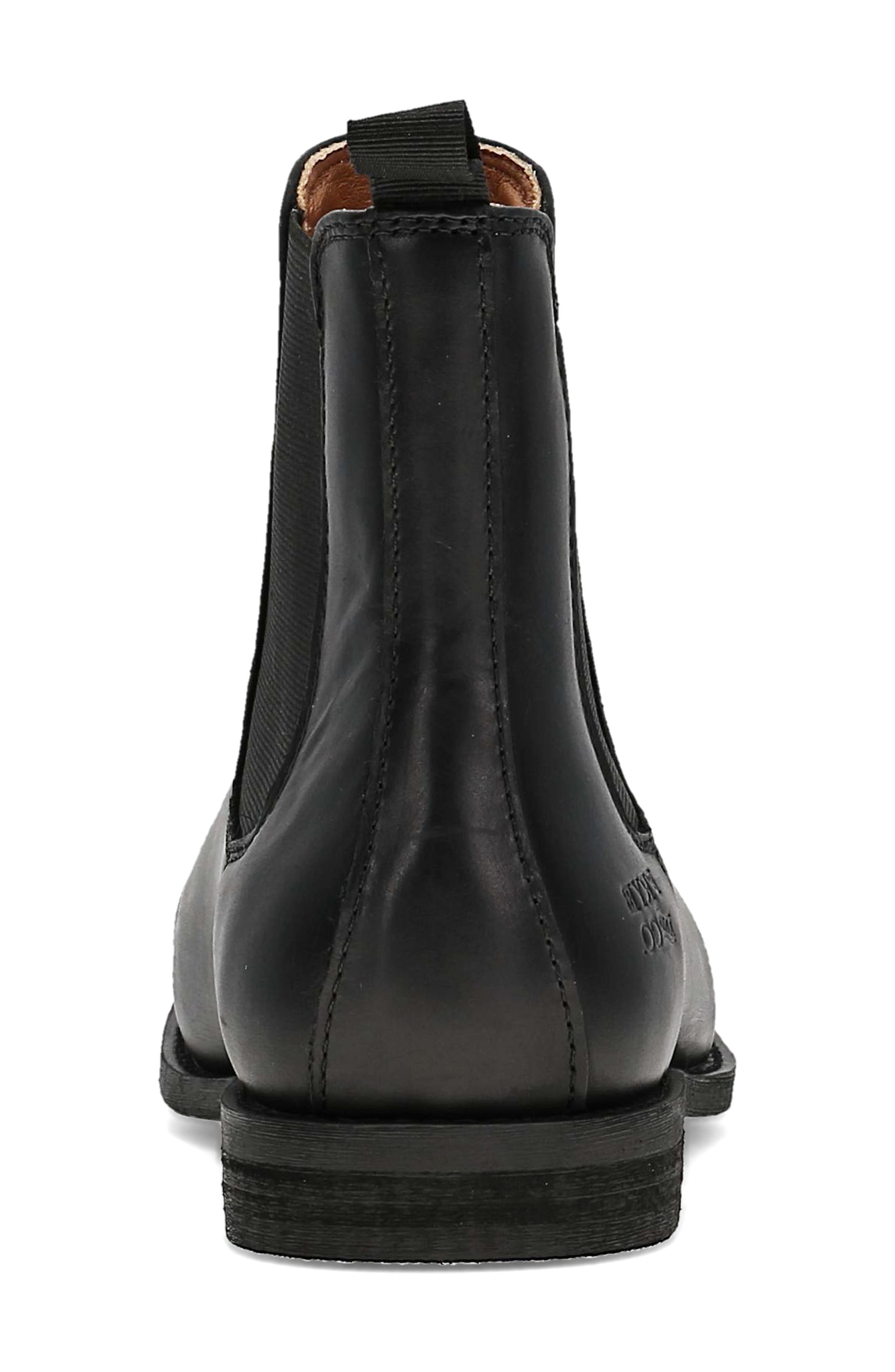 Hank Chelsea Boot, Alternate, color, BLACK