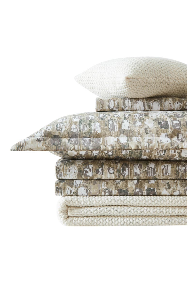 Rhythm Reversible Duvet & Sham Set, Main, color, TAUPE