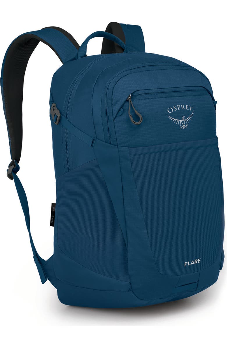 Osprey Flare 27-Liter Backpack, Alternate, color, Night Shift Blue