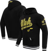 PRO STANDARD Men's Pro Standard Black Utah Jazz Script Tail Pullover Hoodie