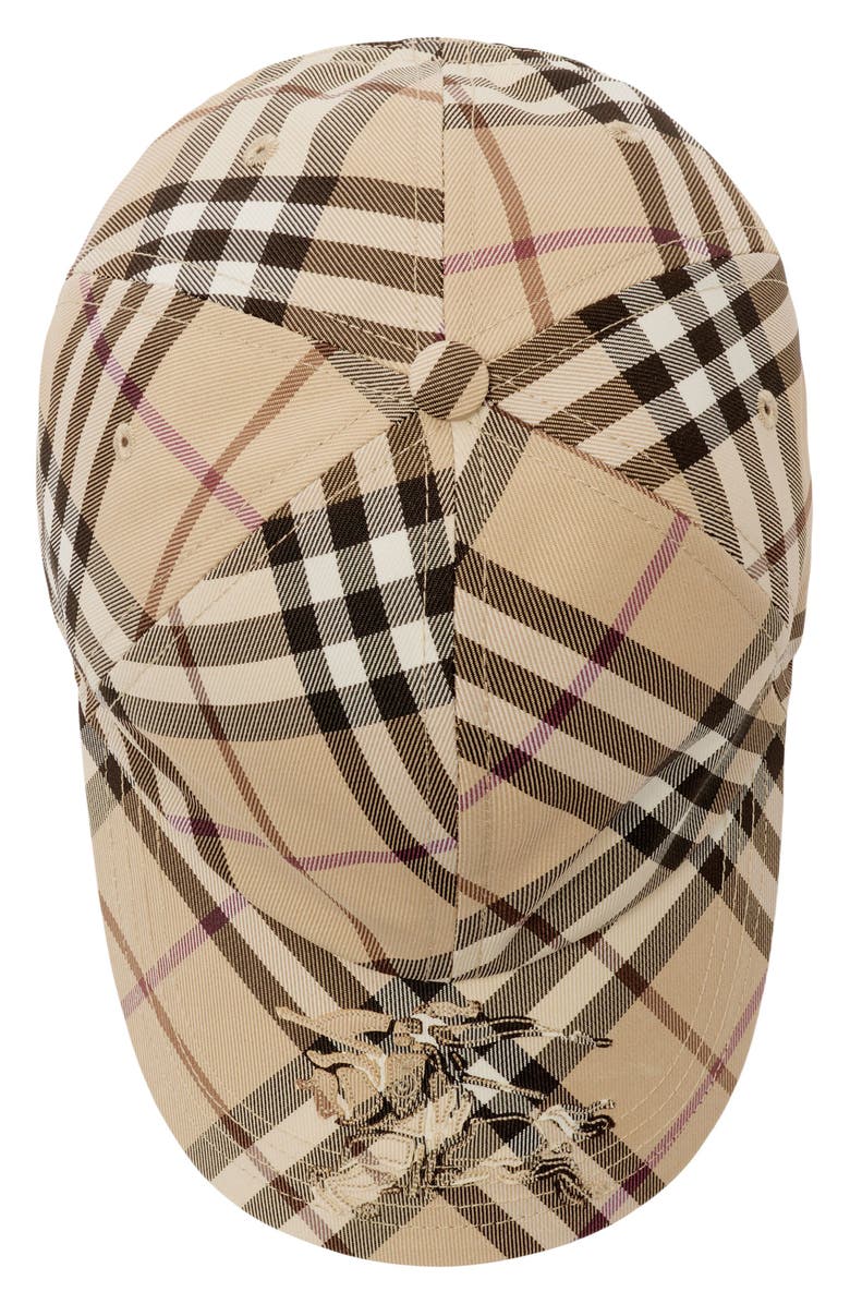 Burberry Essentials EKD Check Baseball Cap, Alternate, color, 