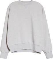 Golden Goose Gender Inclusive Star Oversize Distressed Crewneck Sweatshirt
