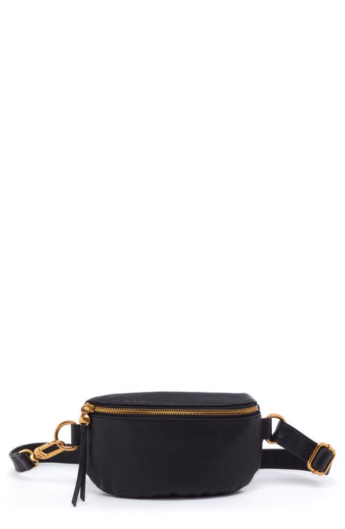HOBO Fern Leather Belt Bag in Black at Nordstrom