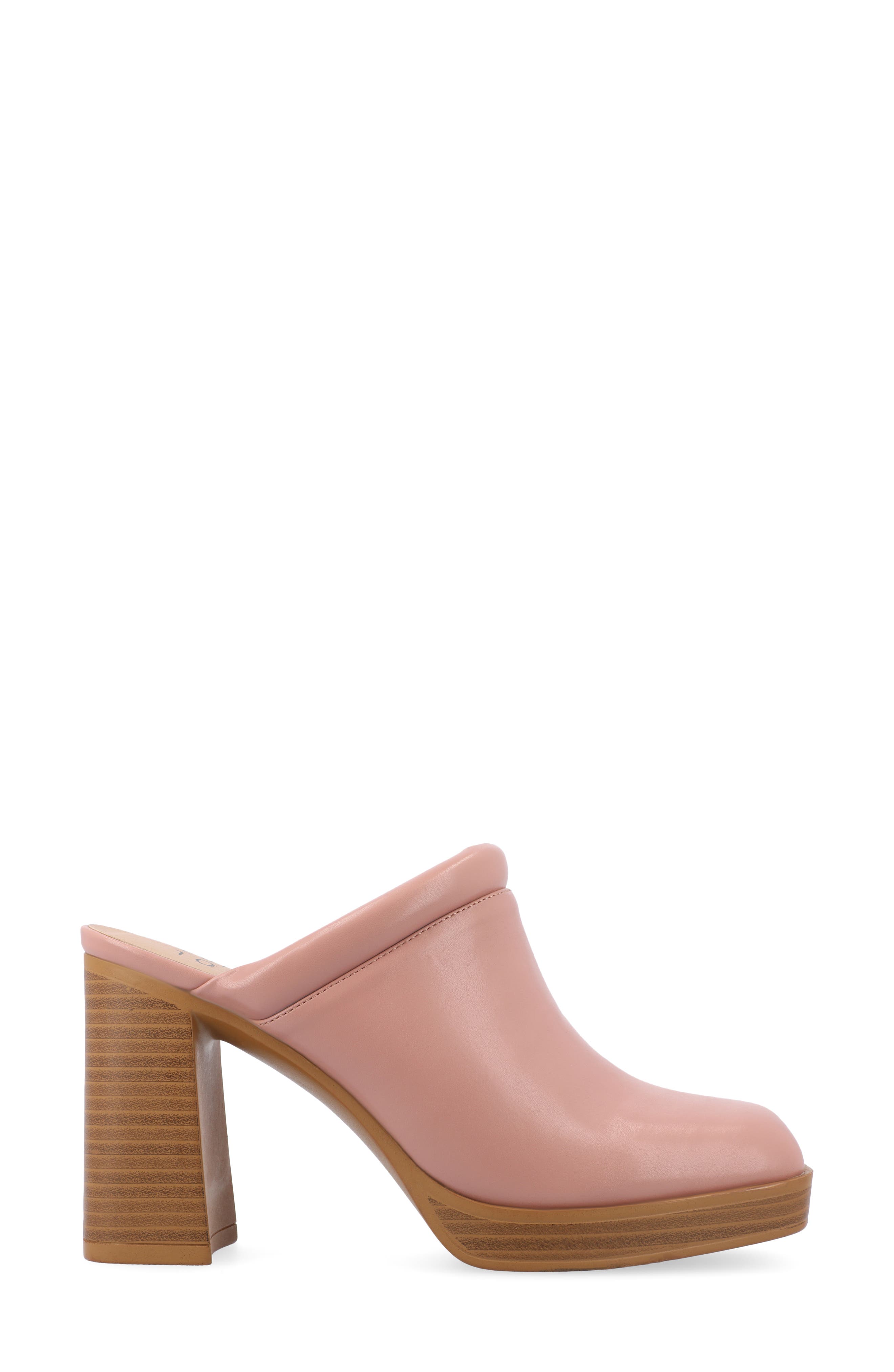 Izara Platform Mule, Alternate, color, ROSE