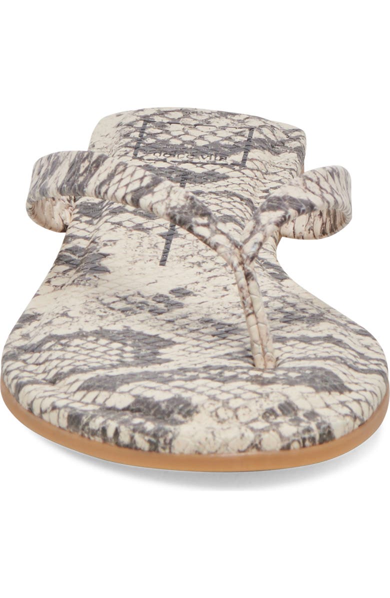 Dolce Vita Layney Flip Flop, Alternate, color, Black White