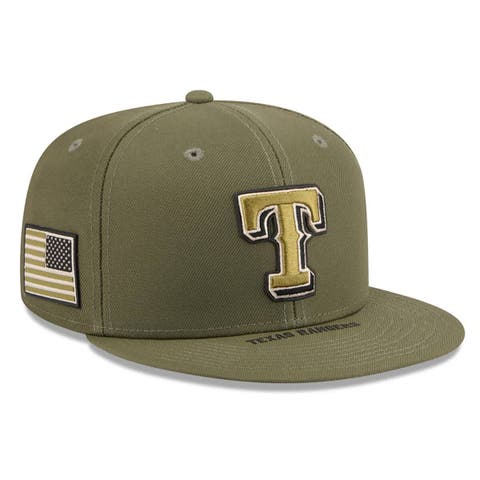 Men's New Era  Olive Texas Rangers 2026 Armed Forces Day 9FIFTY Snapback Hat