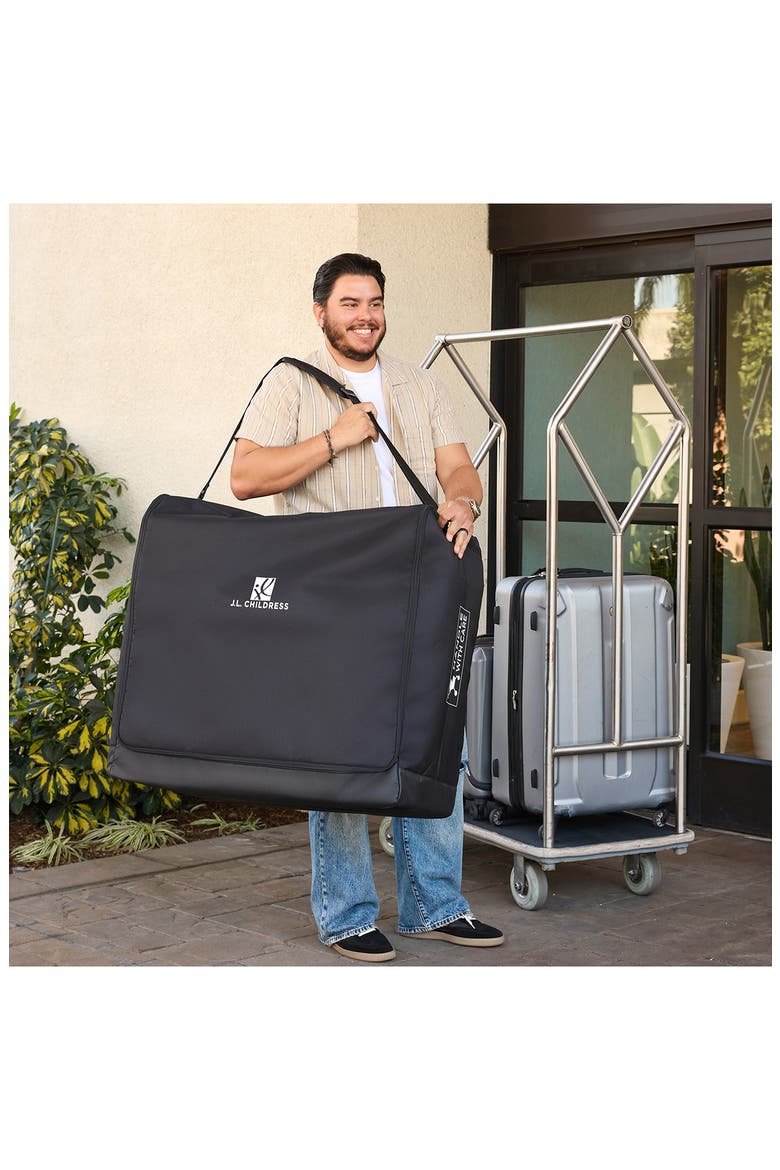 Universal Stroller Unpadded Travel Bag, Alternate, color, BLACK