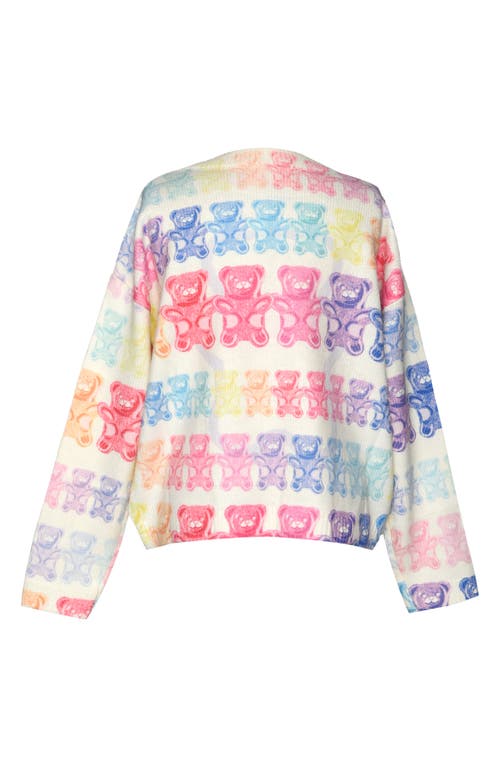 Hannah Banana Kids' Gummy Bear Sweater In Multi