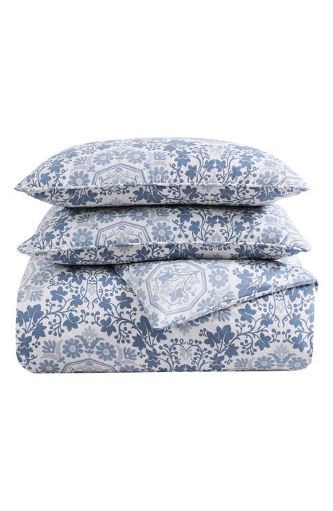 Caldecott Cotton Sateen Comforter & Sham Set