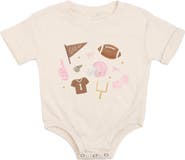 Sweet Wink Game Day Icon Short Sleeve Romper