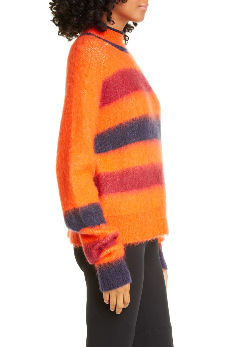 Proenza Schouler White Label Stripe Sweater, Alternate, color, 